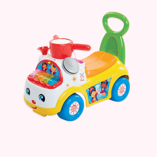 Toy Car White Green